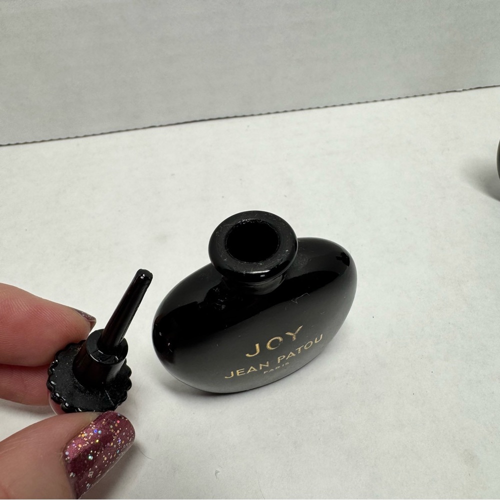 Vintage Joy by Jean Patou Paris Perfume Mini Bottles Only Empty Dabber France - Picture 7 of 7